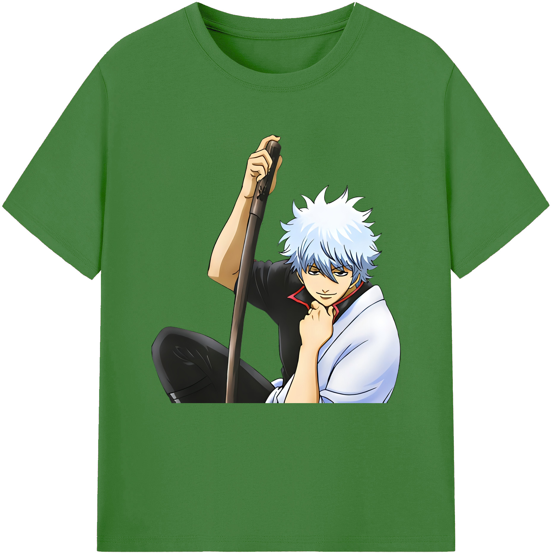 （画像用） ぎんたま 坂田銀時（さかたぎんとき） 神楽 志村新八（しむら しんぱち） GINTAMA Sakata Gintoki Kagura Shimura Shinpachi レディースカジュアルプリントTシャツ（綿100％）